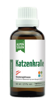 Alpensegen® Katzenkralle Kräuterspirituose (50 ml) Alpensegen® Katzenkralle Kräuterspirituose (50 ml)