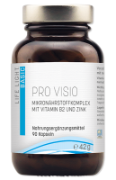 Pro Visio - Mikronährstoffkomplex für die Augen (90 Kapseln) Pro Visio - Mikronährstoffkomplex für die Augen (90 Kapseln)