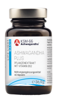 Ashwagandha plus - vegan (60 Kapseln) Ashwagandha plus - vegan (60 Kapseln)