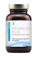 Weihrauch plus mit Harz (60 Kapseln) Weihrauch plus mit Harz (60 Kapseln)